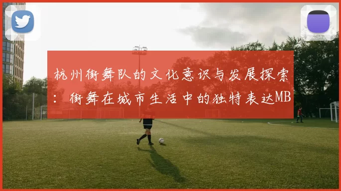 杭州街舞队的文化意识与发展探索：街舞在城市生活中的独特表达MBA